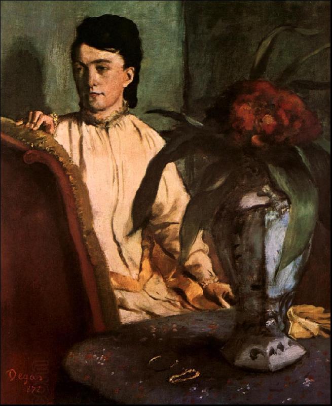 Edgar Degas Seated Woman